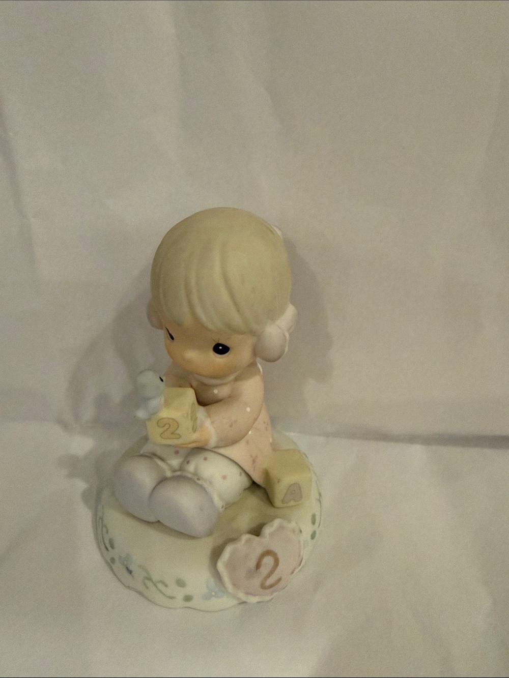Precious Moments Growing in Grace, age 2 figurine